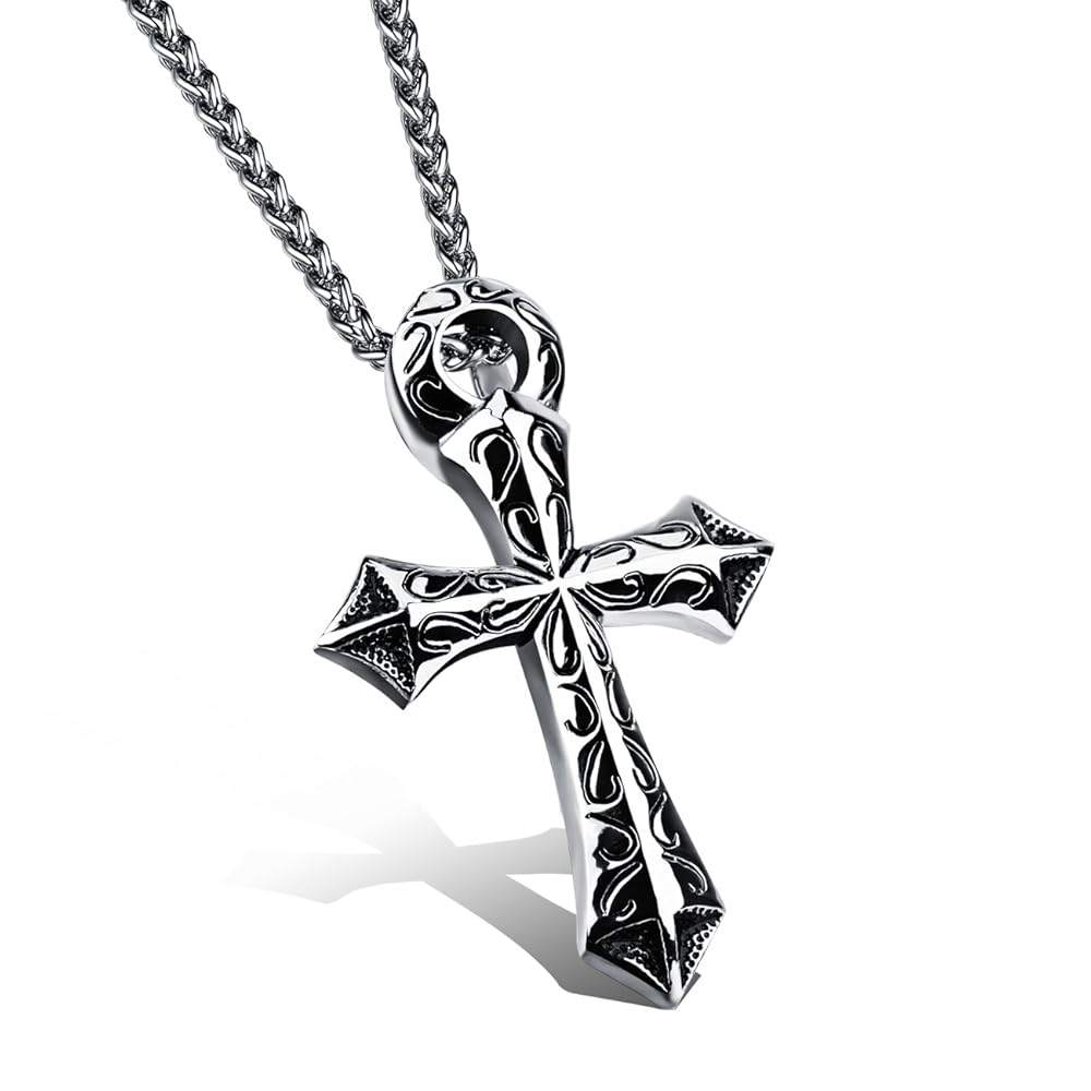 【2plan】Cross shine symbol necklace 1040] Cross Shine Symbol Necklace - LAN ARCHIVE | 60